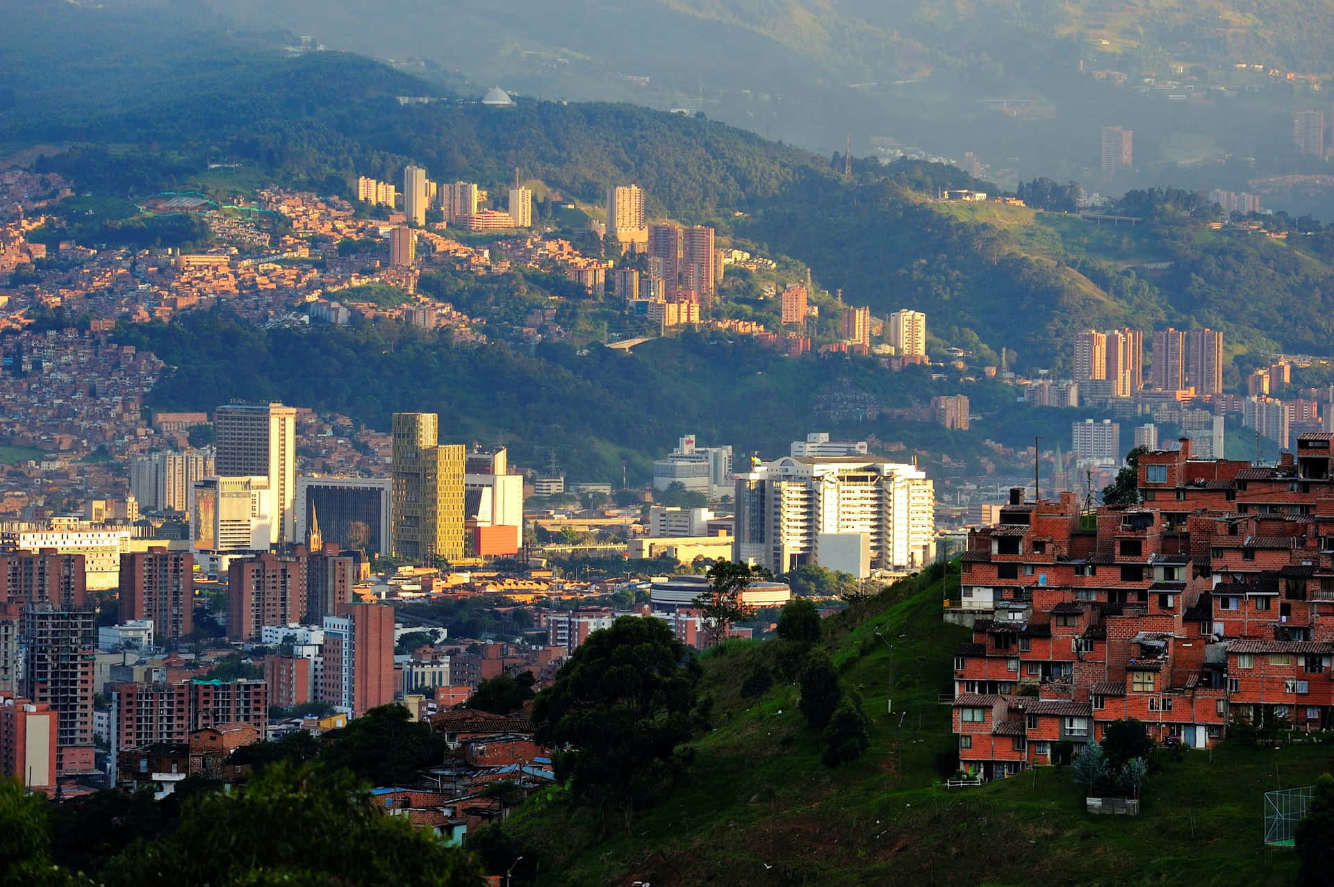 Impresionanteamanecer En Bogotá, Colombia.