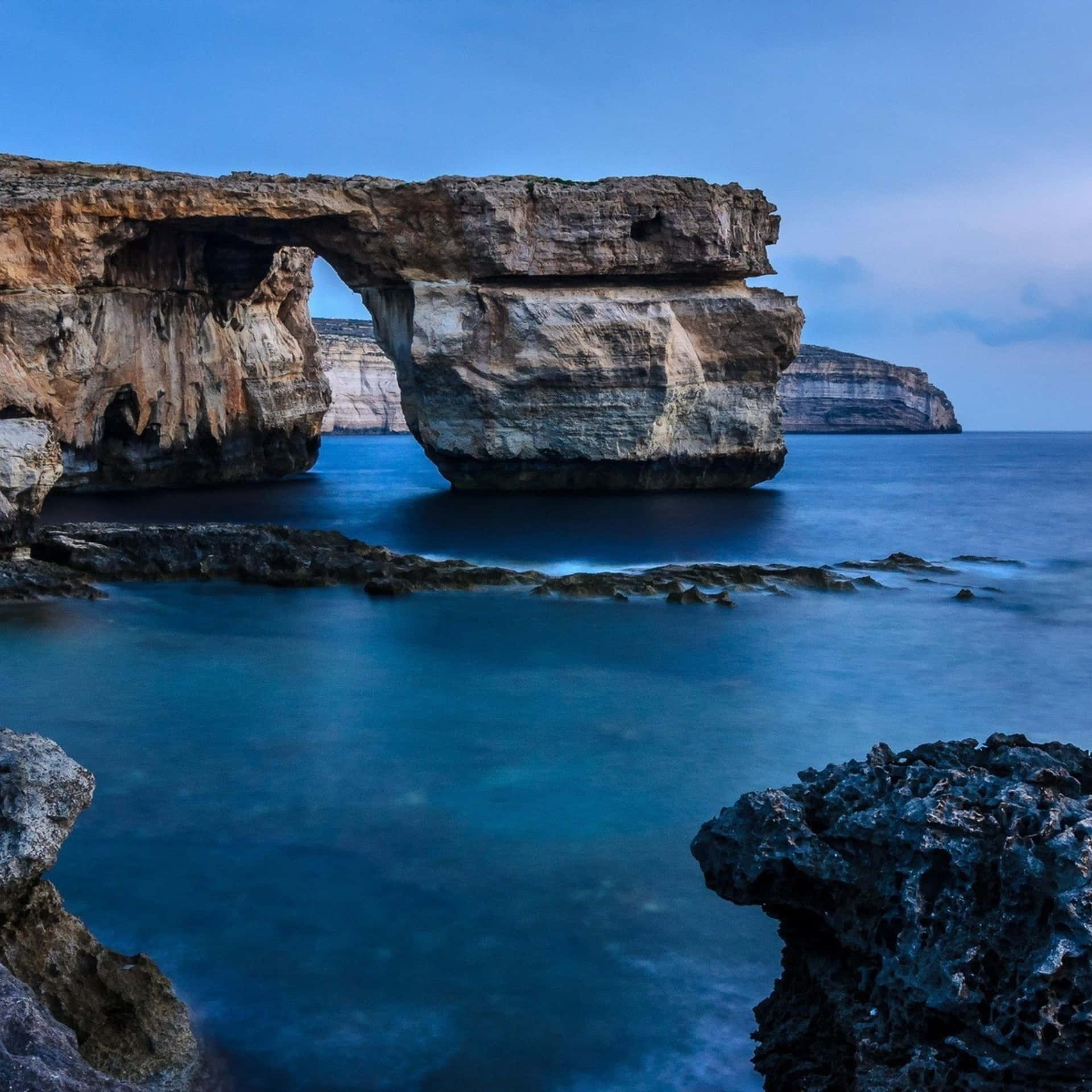 Impresionantepaisaje De La Costa De Malta