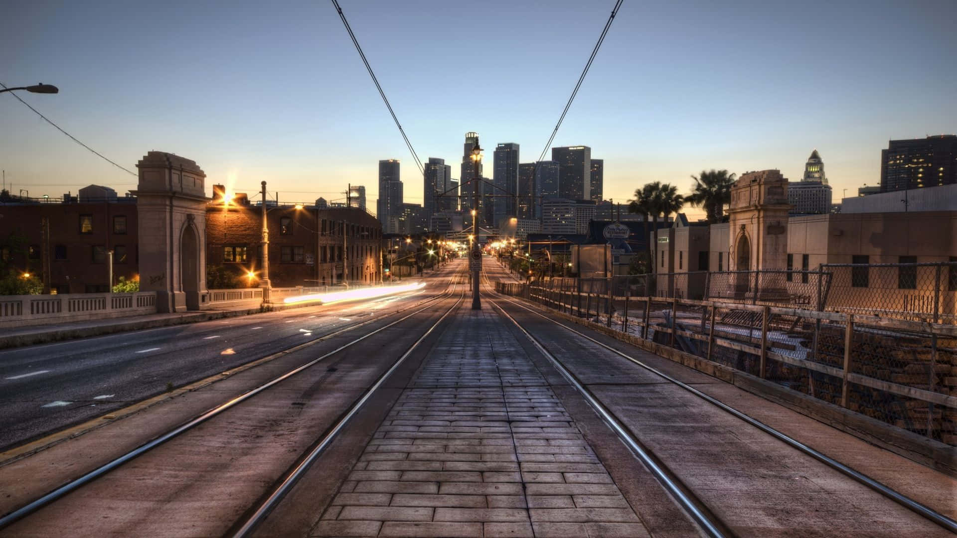 Impresionantepanorámica De La Ciudad De Los Ángeles.