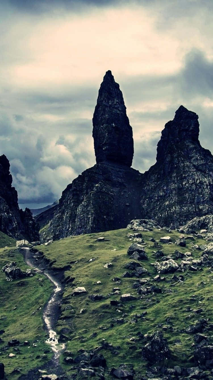 Impresionantevista De Las Tierras Altas De Escocia.