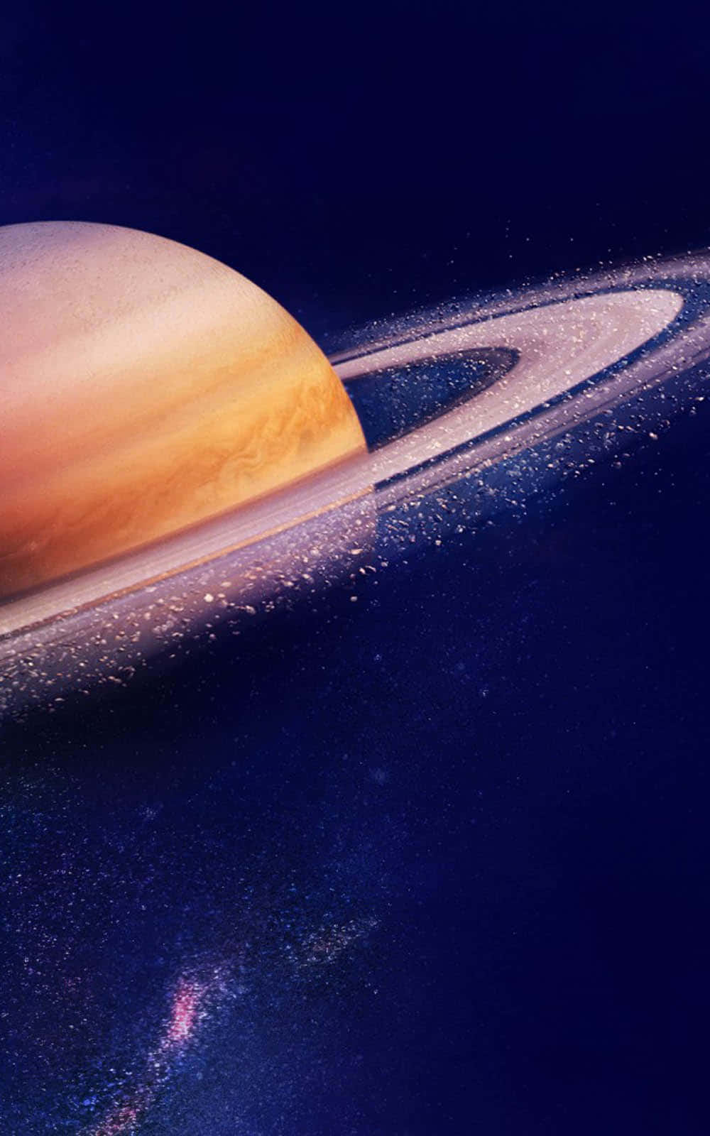 Impresionantevista De Saturno