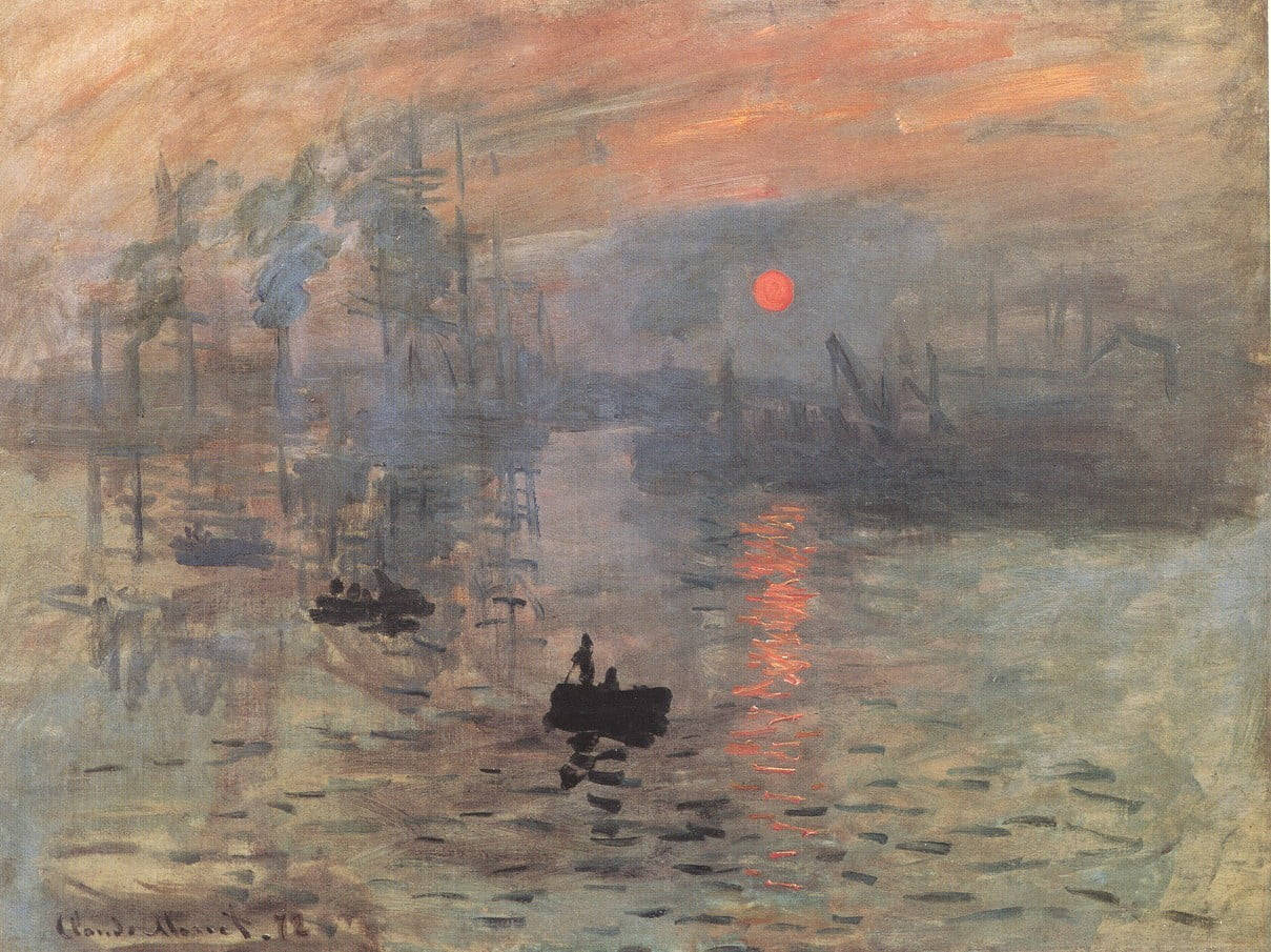 Impression Sunrise Monet Wallpaper
