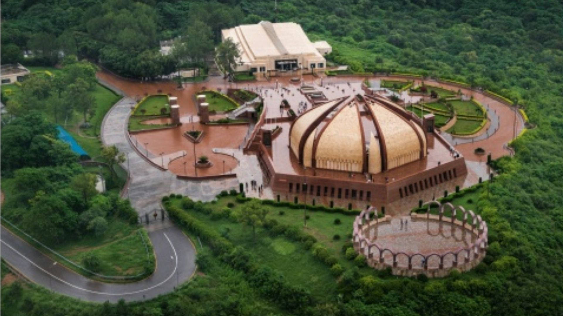 Palazzo Impressionante In Pakistan Sfondo