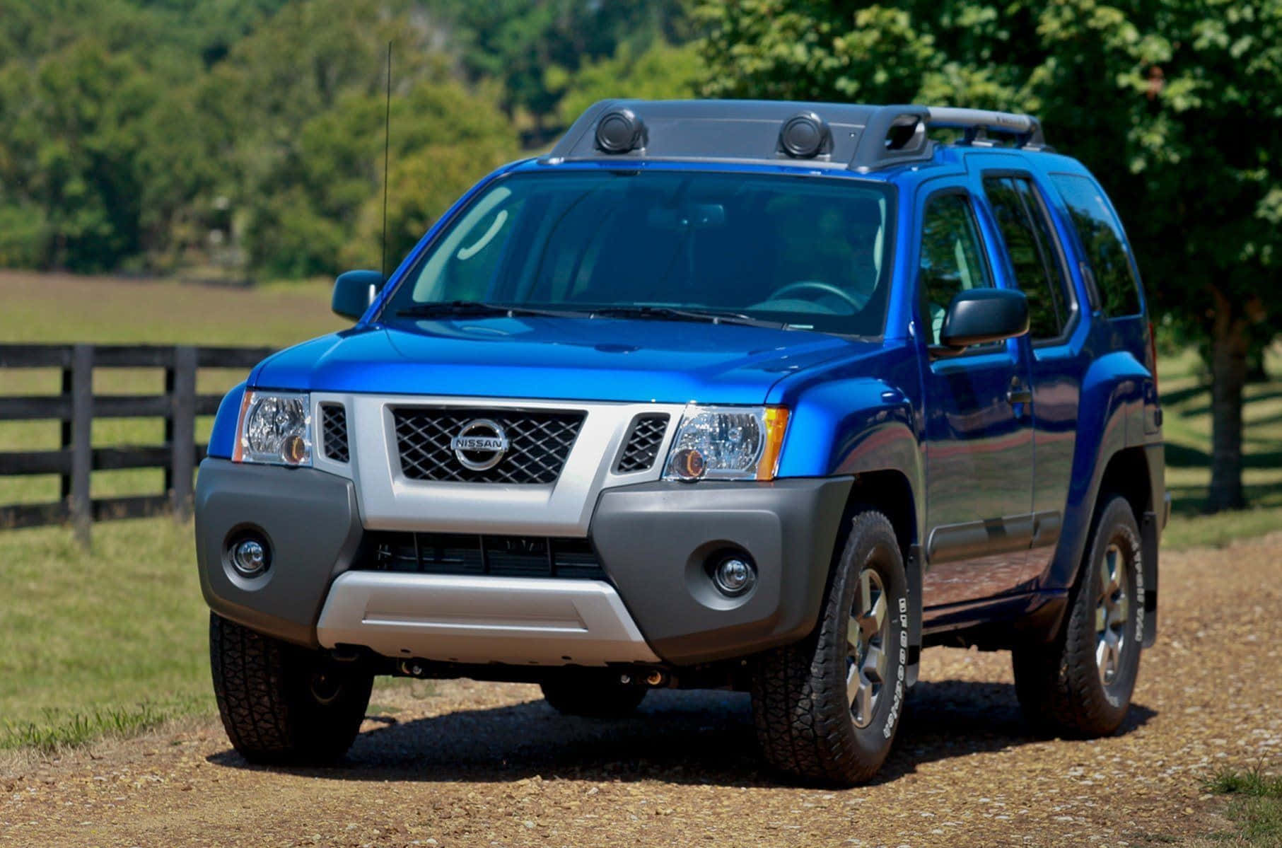 Impressive Nissan Xterra In Majestic Landscape Wallpaper