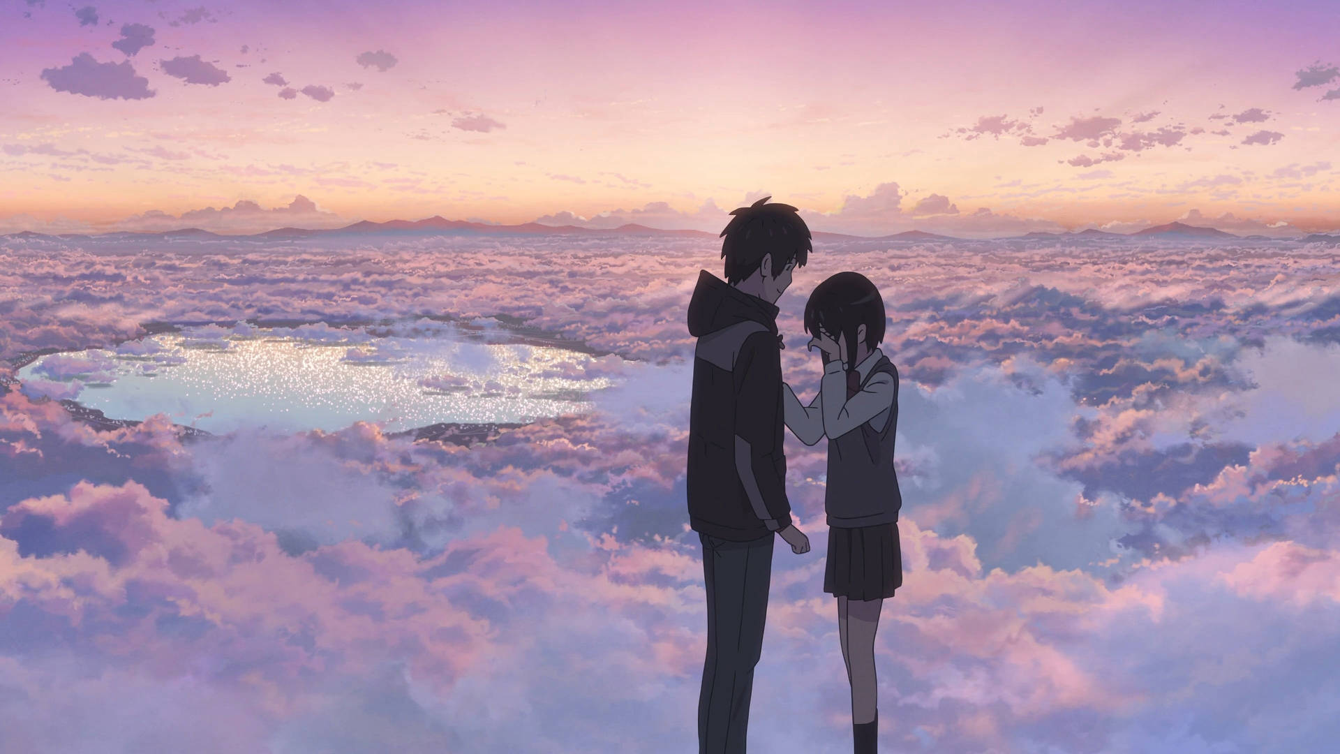 In Love Couples Anime Wallpaper
