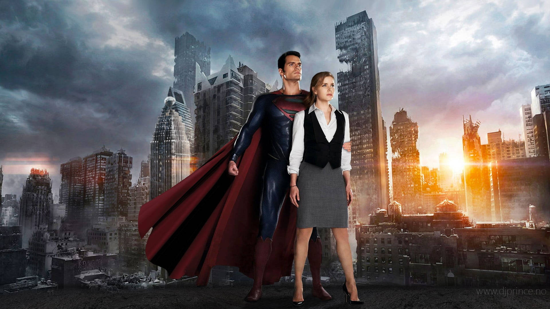 Imliebespaar - Superman Und Lois Wallpaper