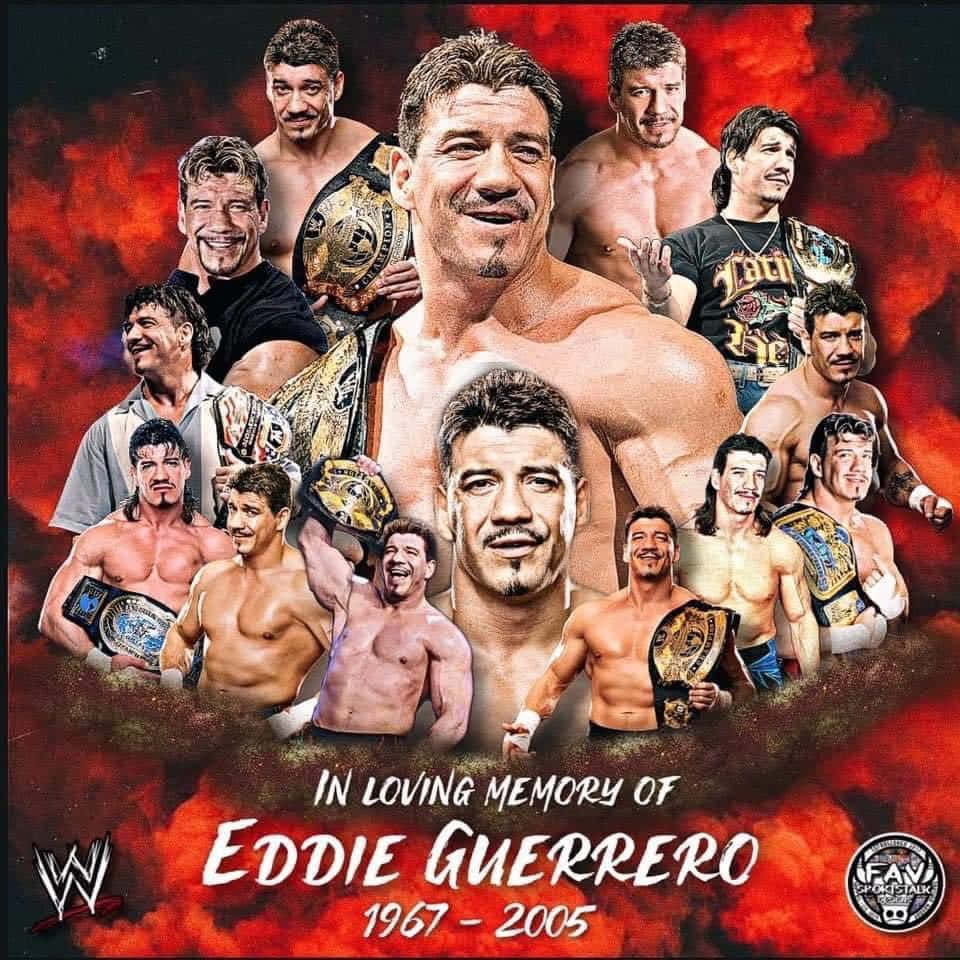 Posterin Memoria Di Eddie Guerrero Sfondo