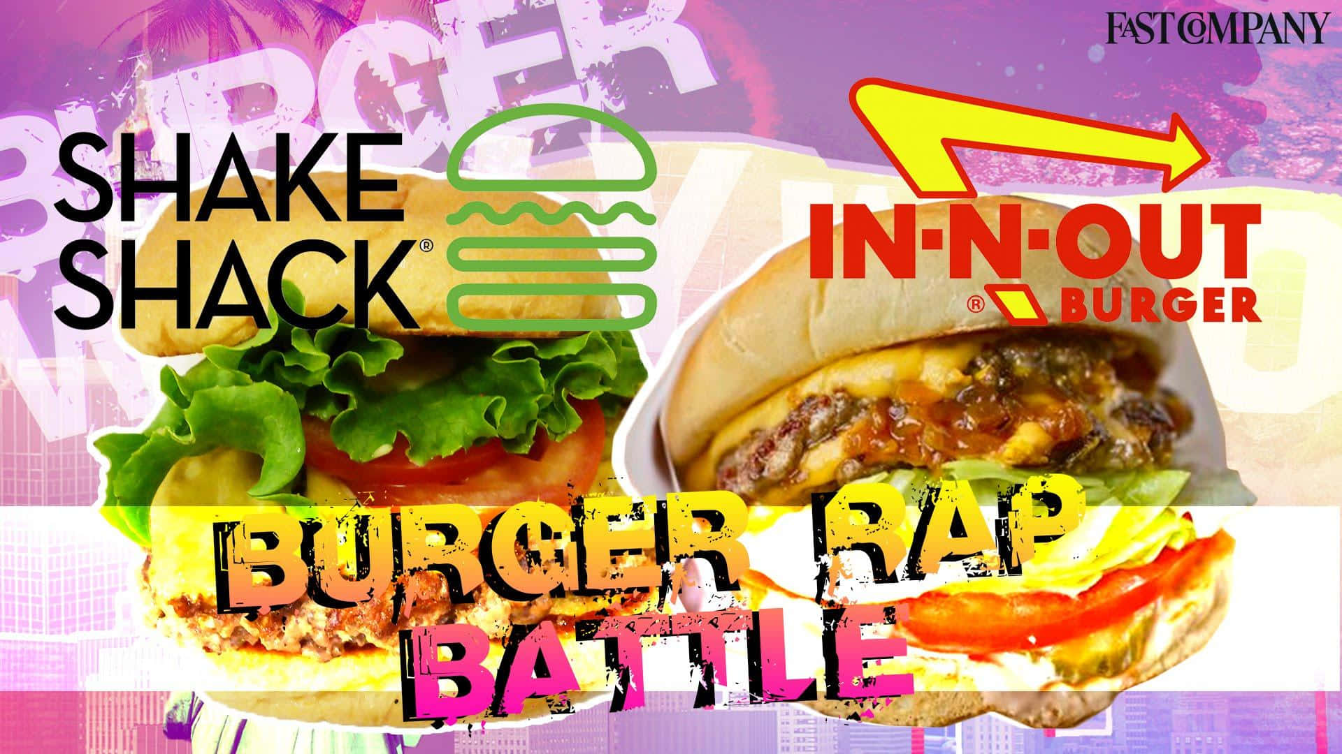 Shake Out Shack Burger Rap Battle Wallpaper