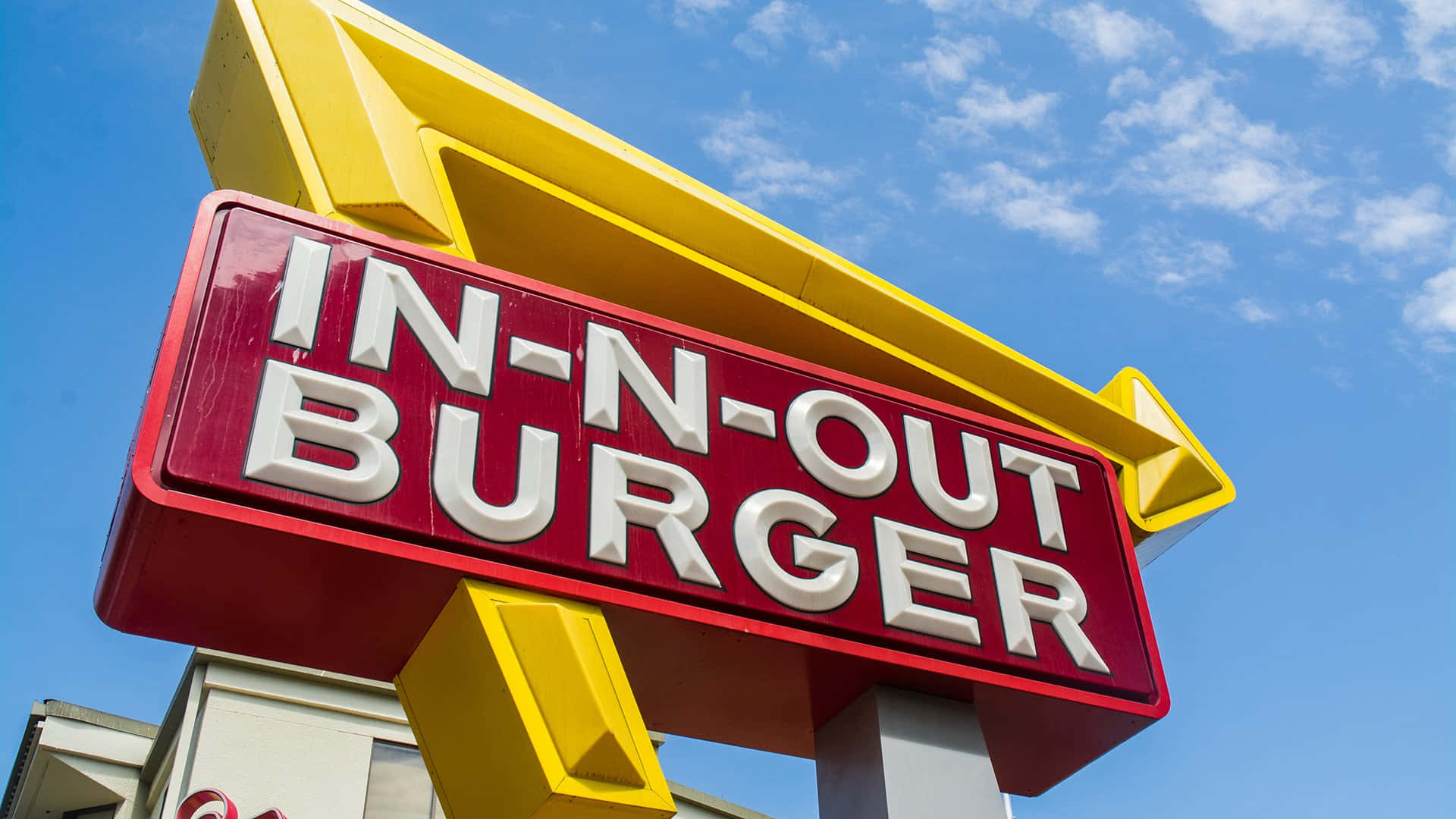 Unlogo De In-n-out Burger Fondo de pantalla