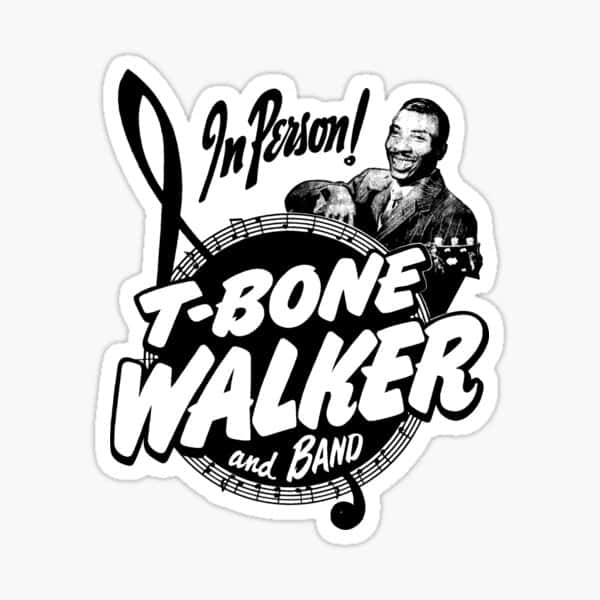 In Person T-bone Walker And Band Wallpaper