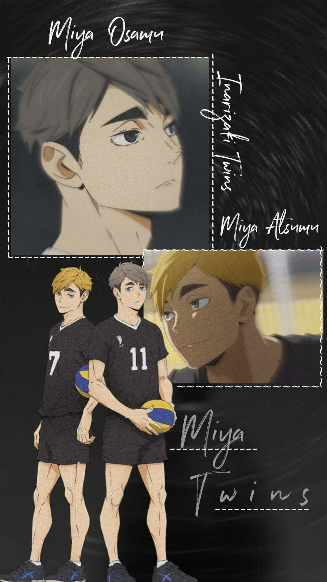 Inarizaki High School Volleyball Team Wallpaper Wallpaper