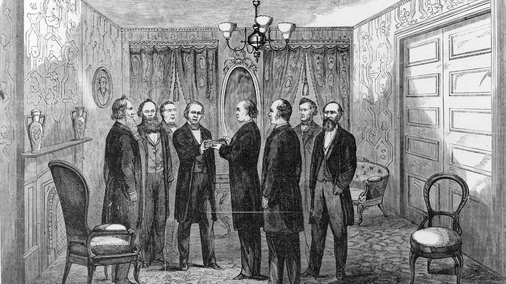 Inauguration Of Andrew Johnson Picture