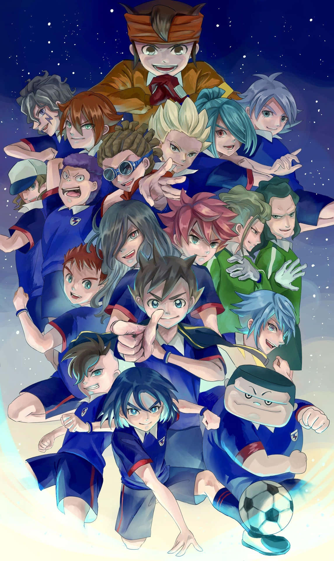 Inazuma Eleven Team Spirit Achtergrond