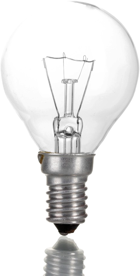 Incandescent Bulb Transparent Background PNG