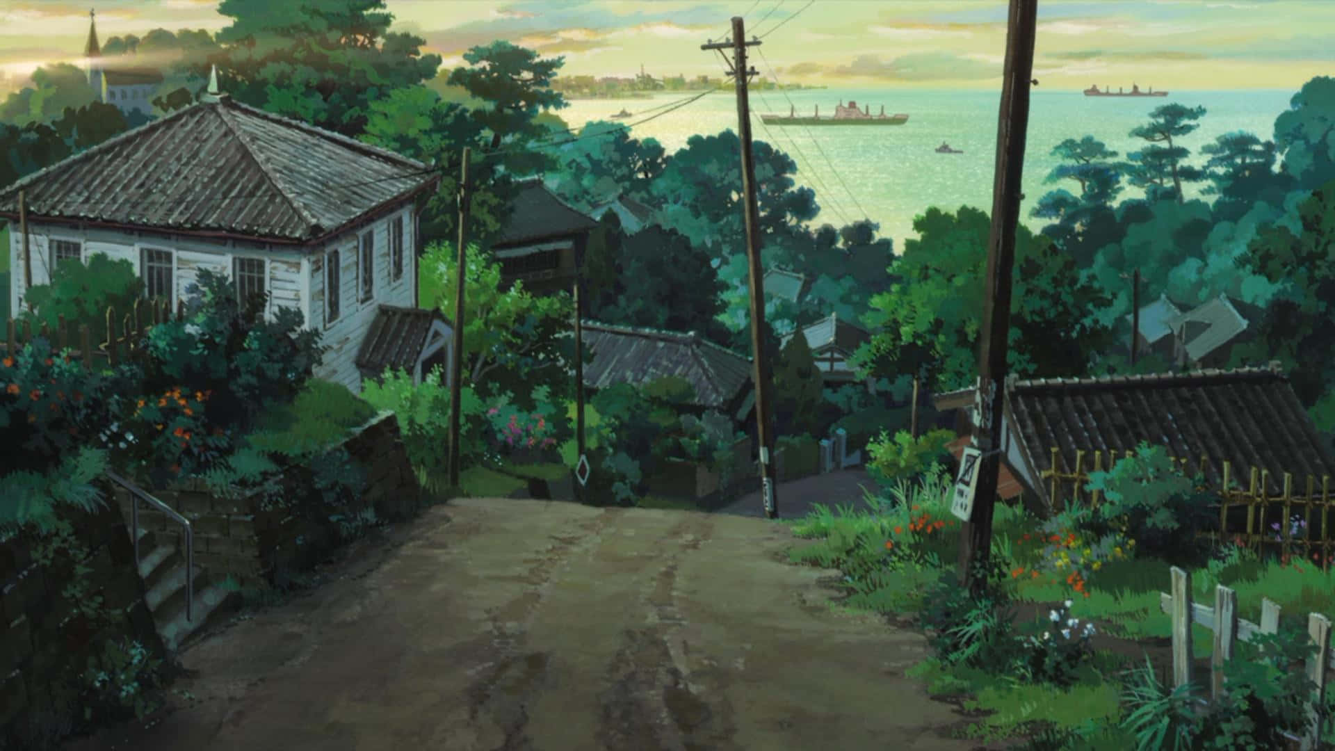 Incantevolepaesaggio Dello Studio Ghibli