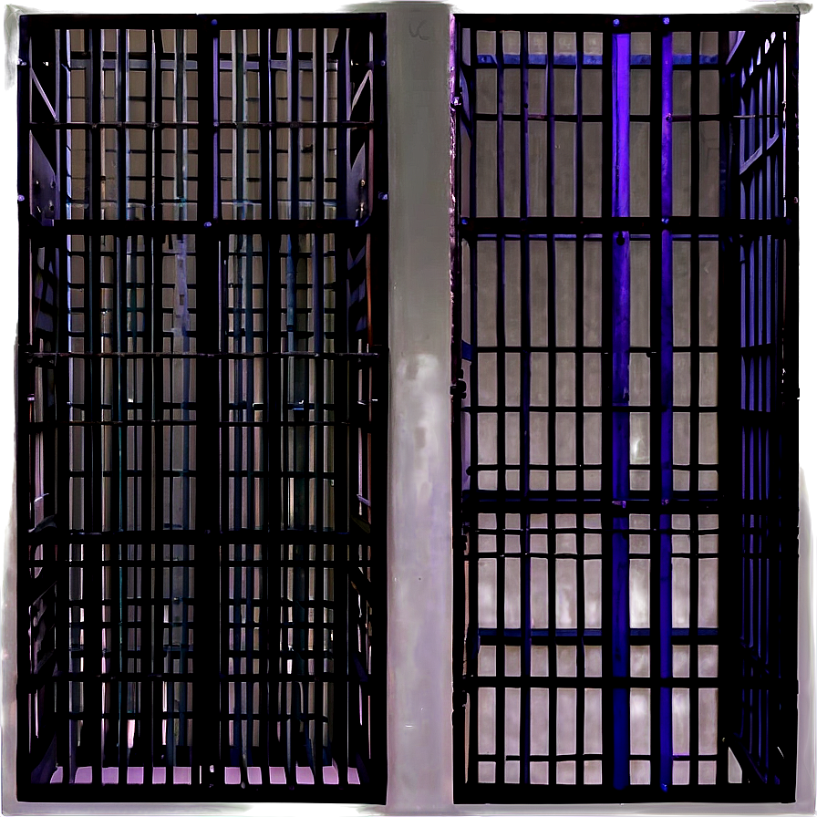 Incarceration Bars Png 05252024 PNG