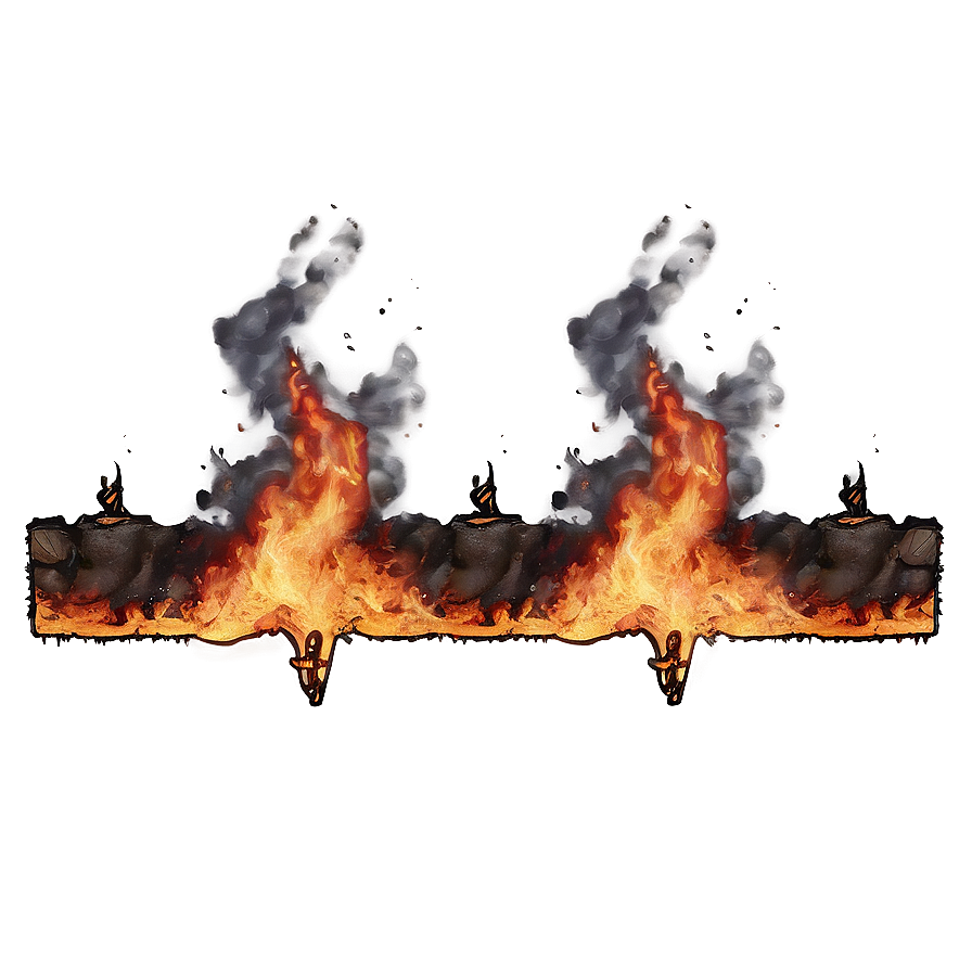 Incendiary Border Png Emh PNG