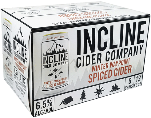 Incline Cider Company Winter Waypoint Spiced Cider Pack PNG