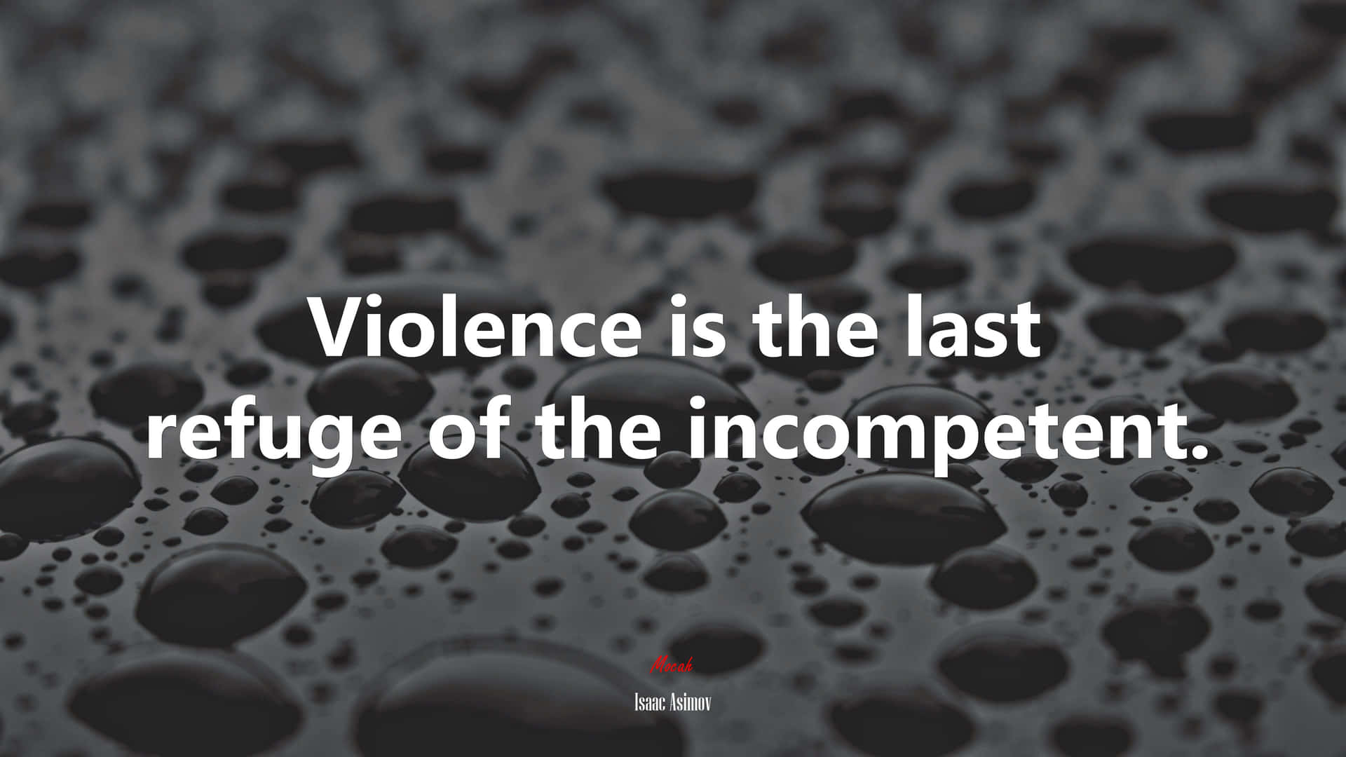 Incompetent People And Violence Wallpaper