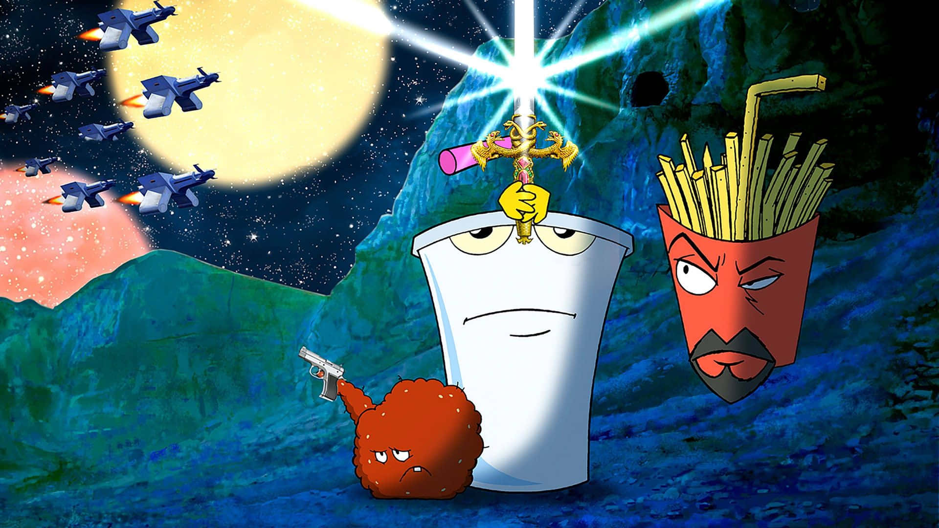 Incontrail Trio Di Aqua Teen Hunger Force