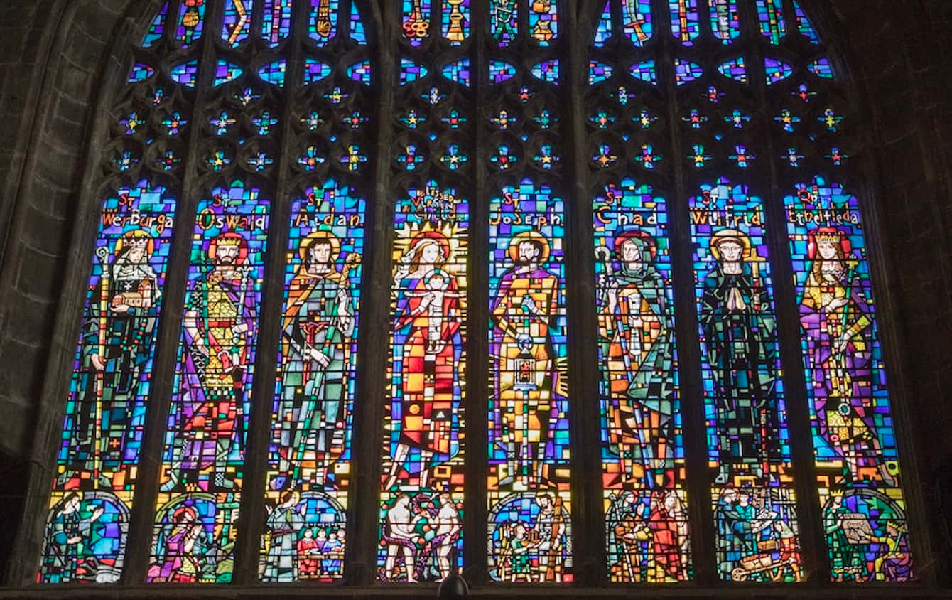 Incredible Chester Cathedral Stained Glass Windows Picture