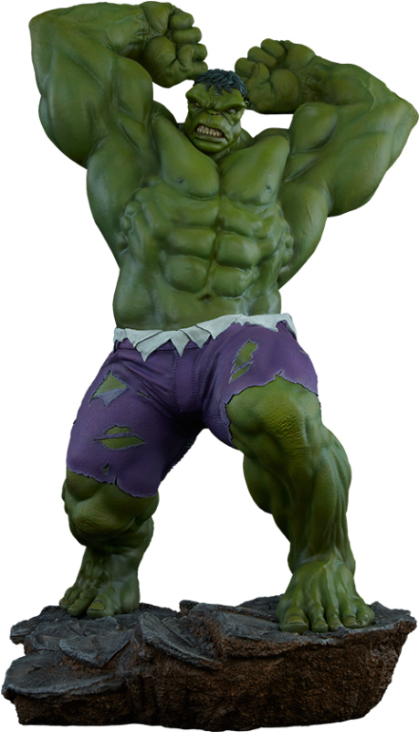 Incredible Hulk Figure Pose PNG