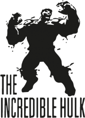 Incredible Hulk Silhouette Logo PNG