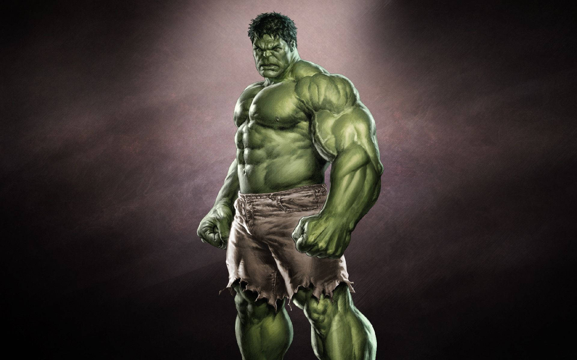 Incredible Hulk Sneering Background