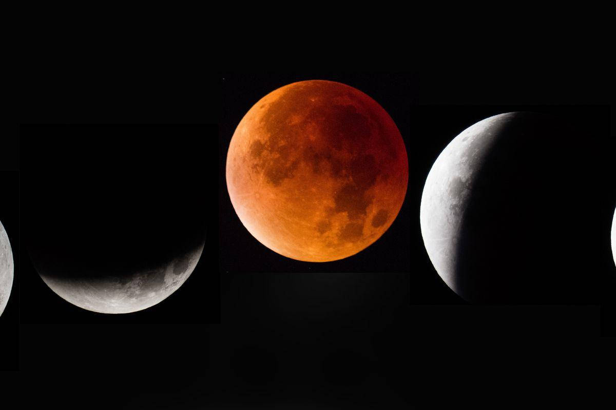 Incredible Lunar Eclipse Wallpaper