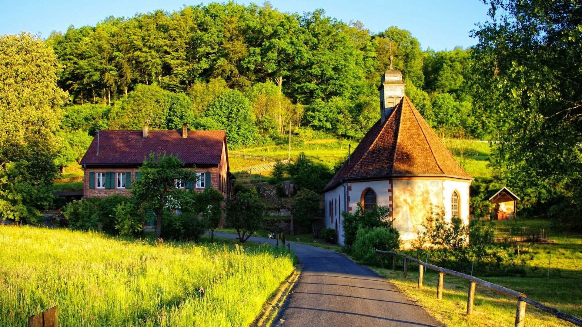 Incredible Village In English Countryside Picture