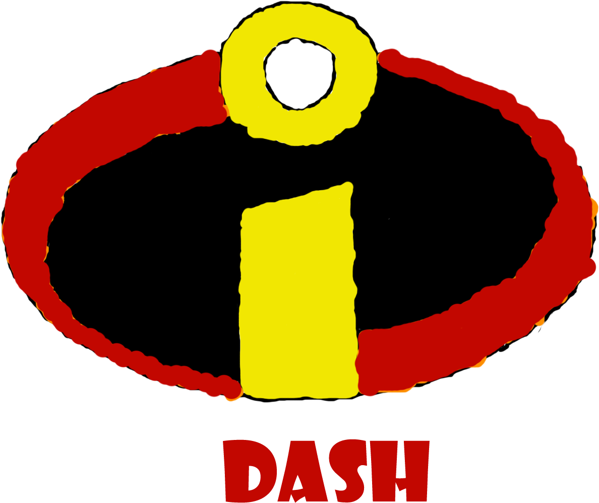 Incredibles Dash Logo Artwork PNG