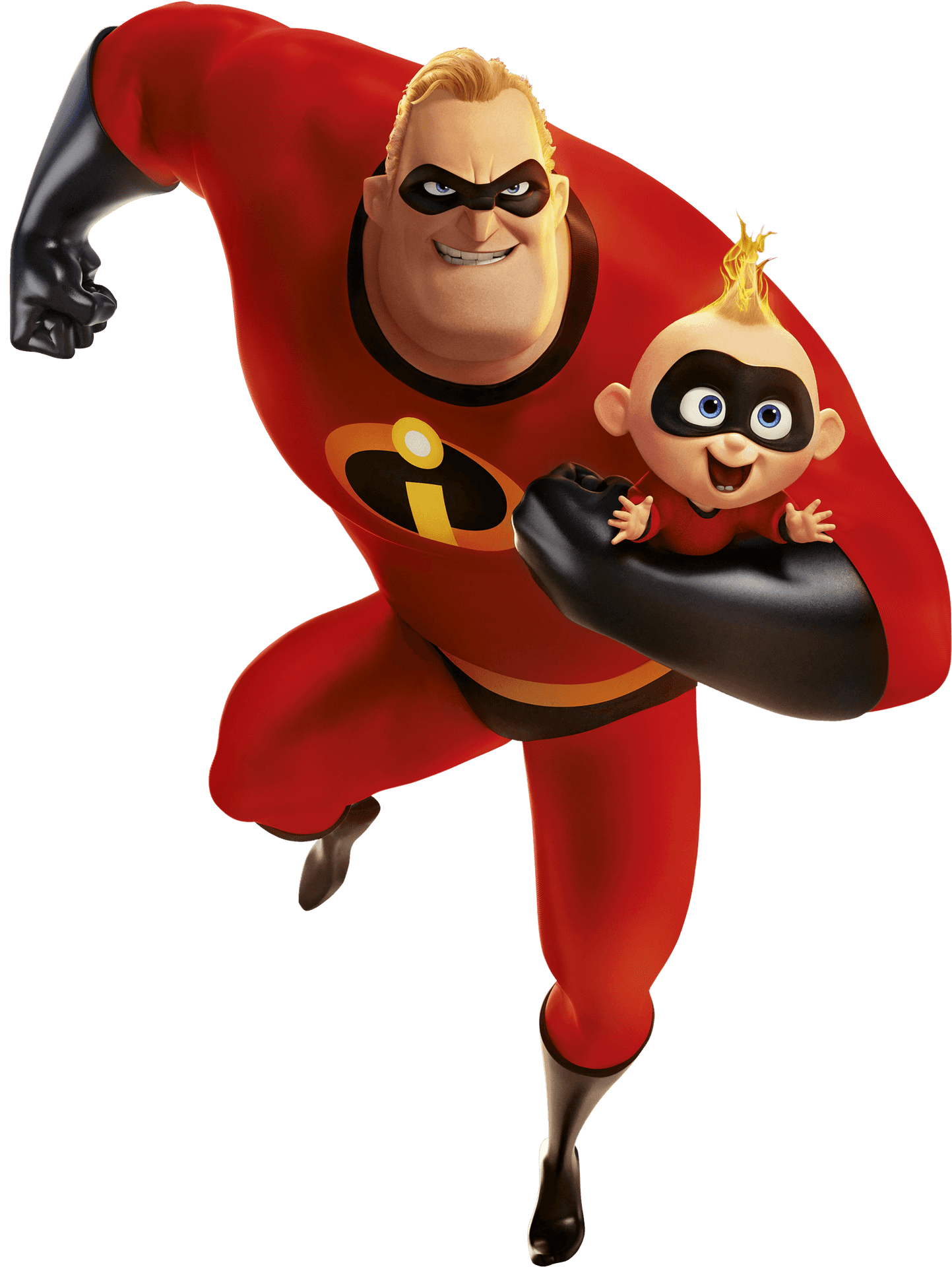 Incredibles Heroand Baby PNG
