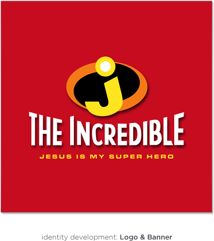 Incredibles Inspired Religious Logo PNG
