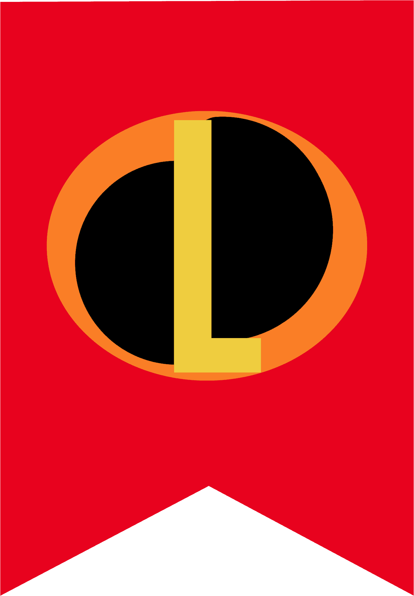 Incredibles Superhero Logo PNG