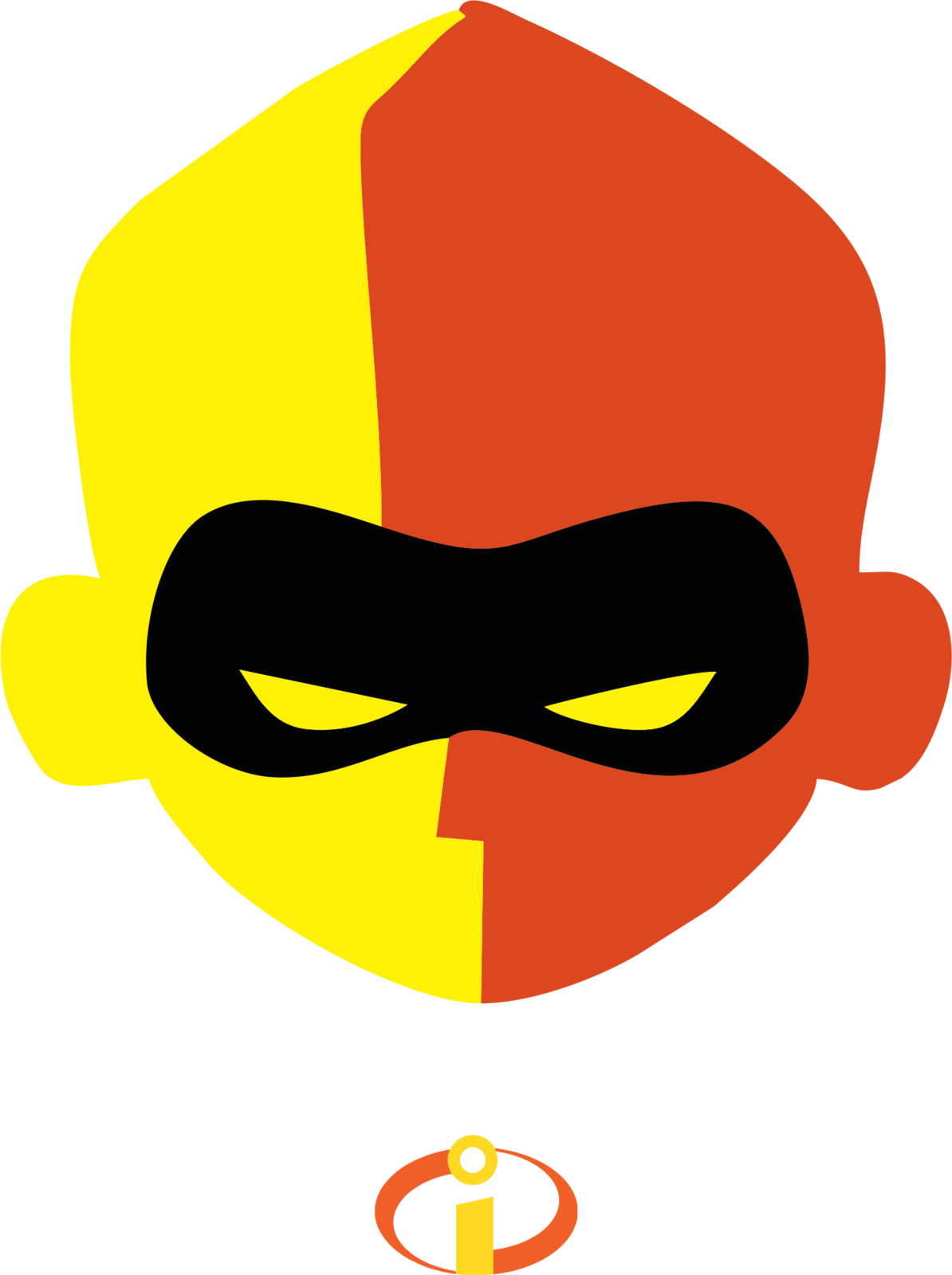 Incredibles Superhero Logo PNG