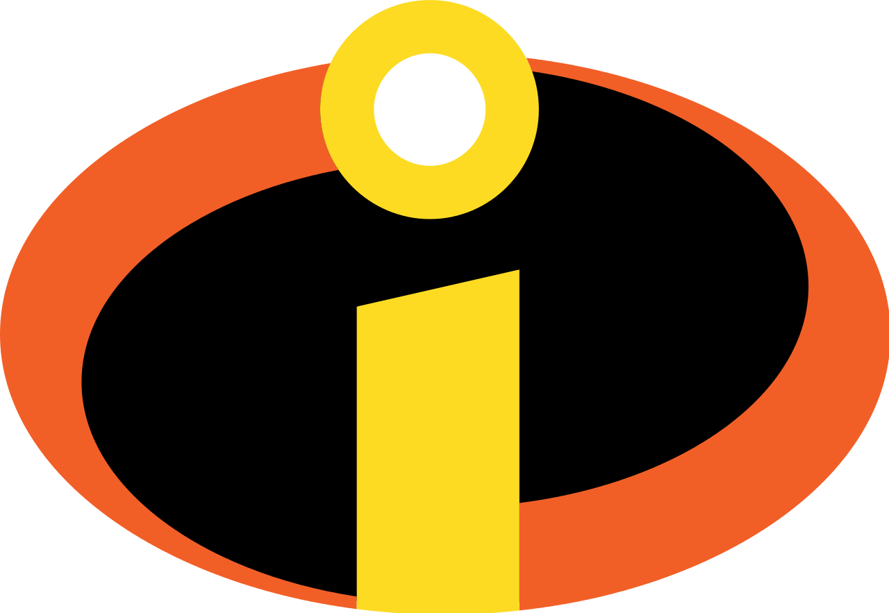 Incredibles Superhero Logo PNG