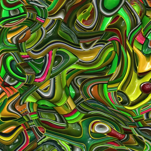 Indefinite Abstract Art Wallpaper