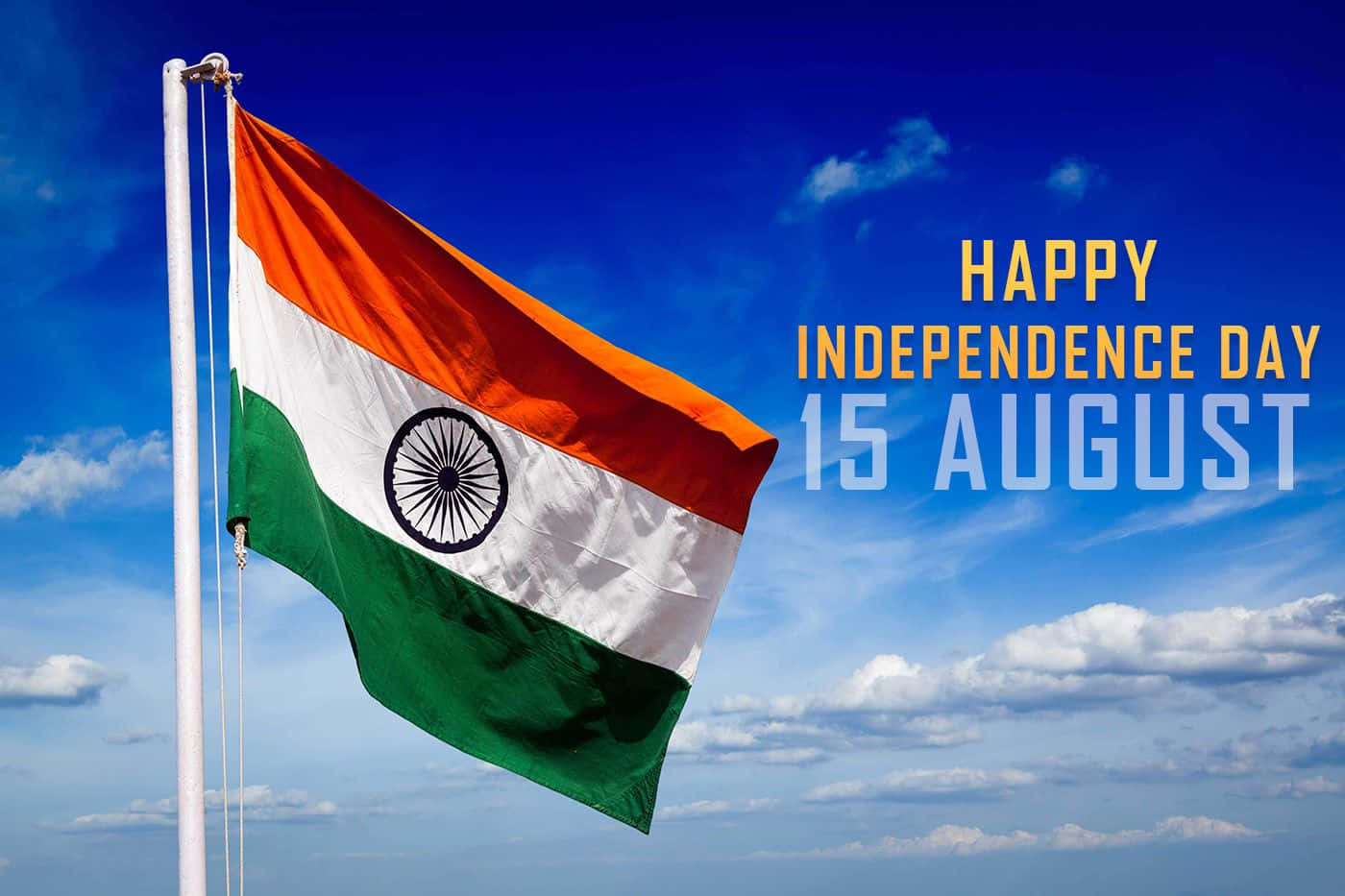 Celebrating independence day.
