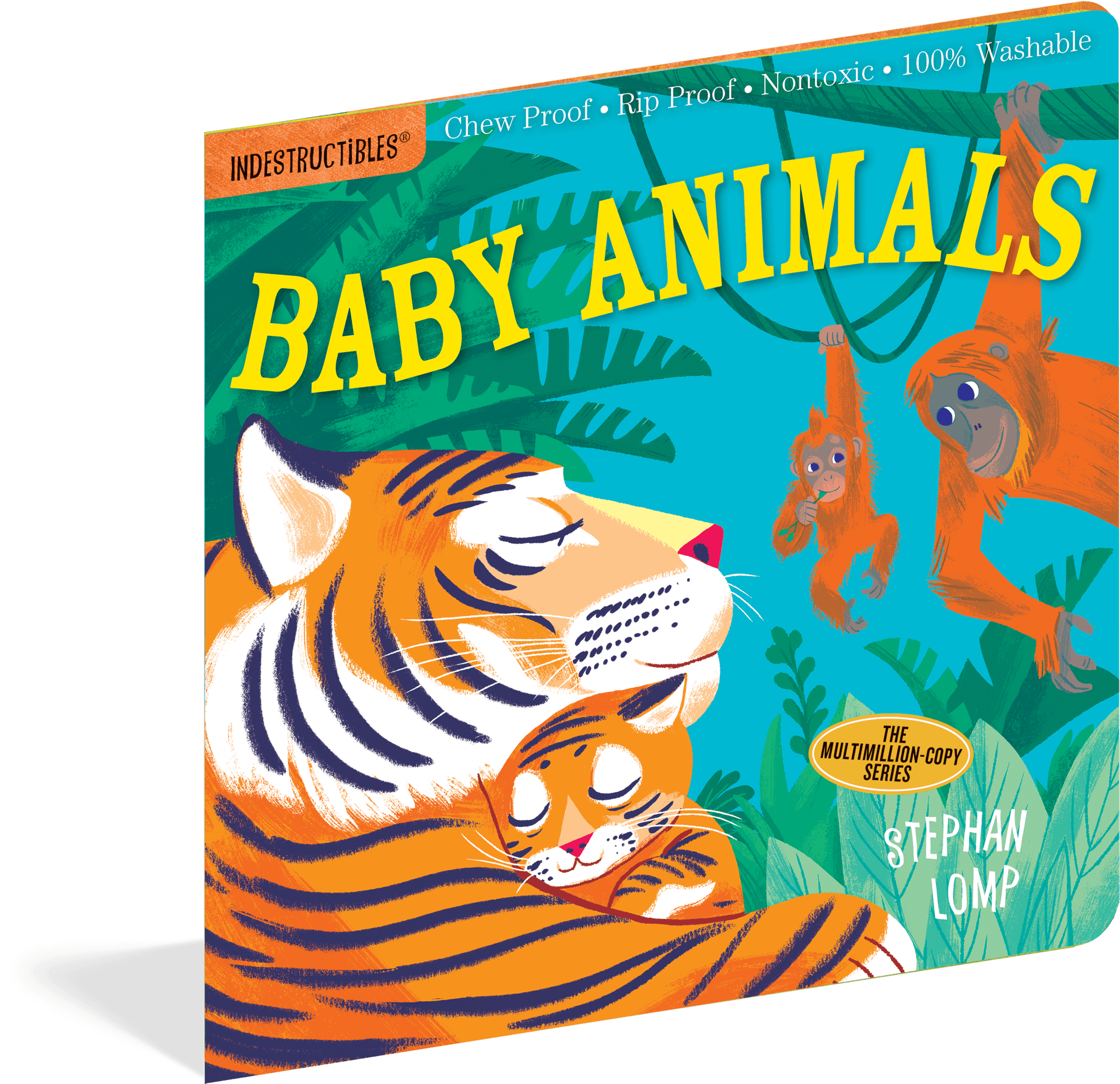 Indestructibles Baby Animals Book Cover PNG