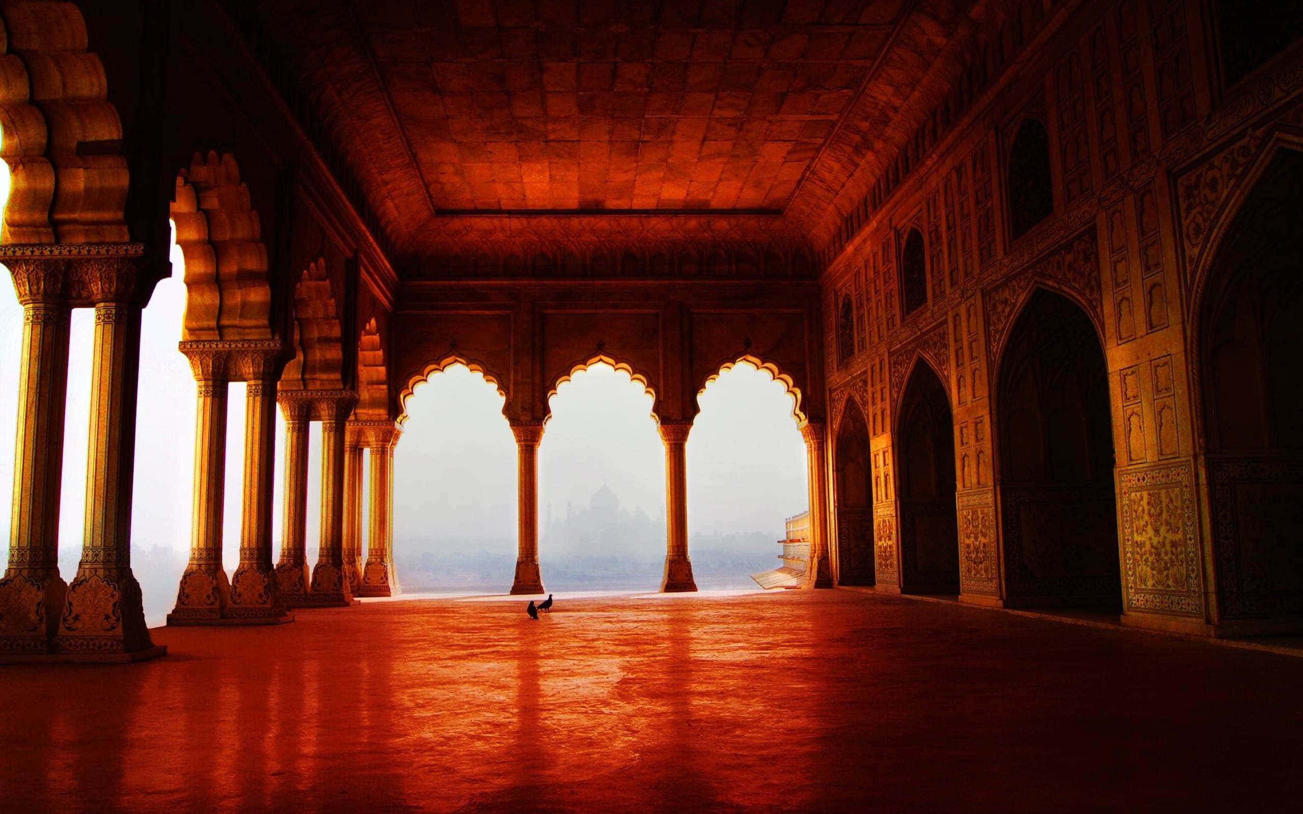 Einewunderschöne Panoramaansicht Von Indien