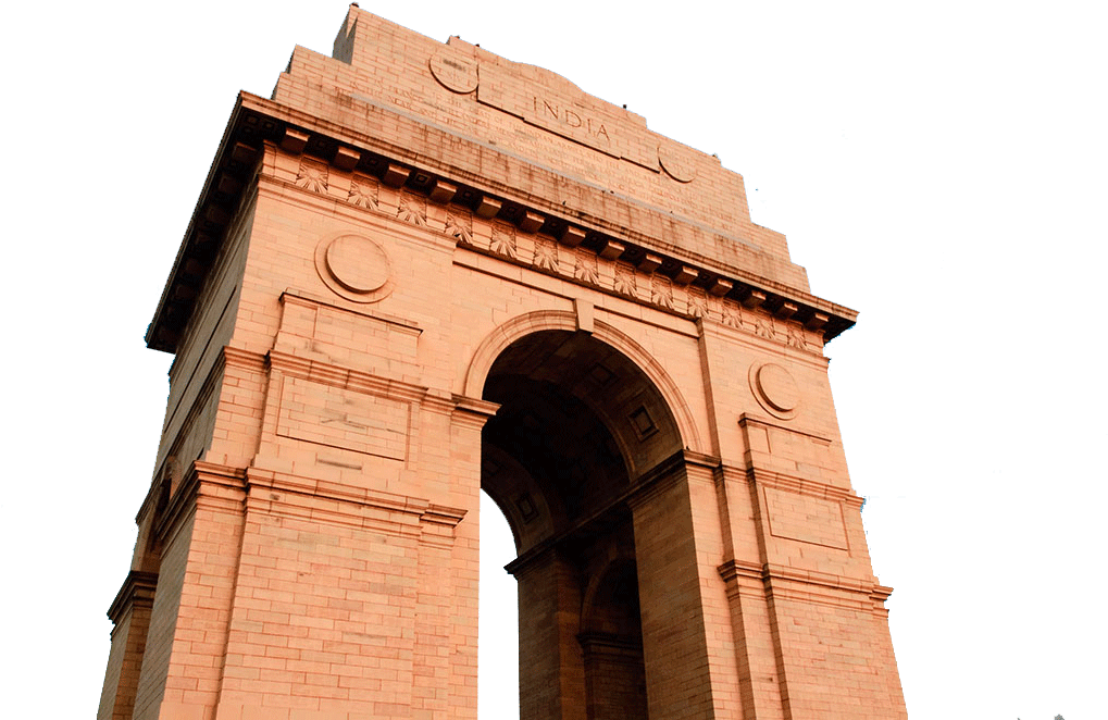 India Gate Delhi Architecture PNG