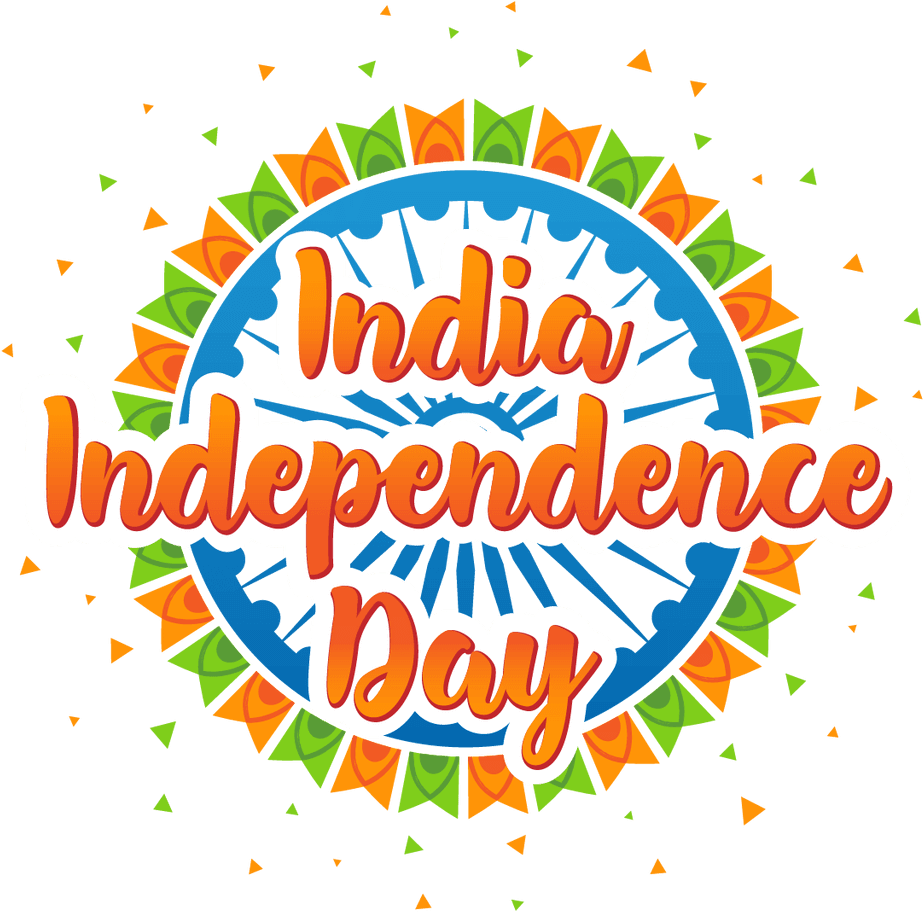 India Independence Day Celebration Artwork PNG