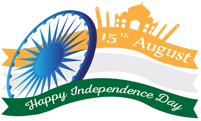 India Independence Day Celebration Graphic PNG