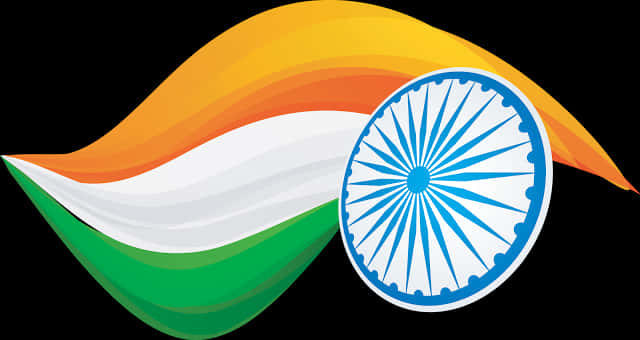 India National Flag Graphic PNG