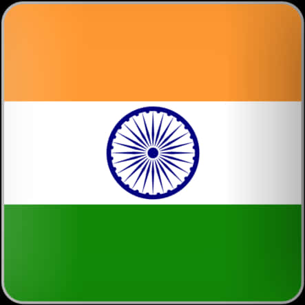 India National Flag Graphic PNG