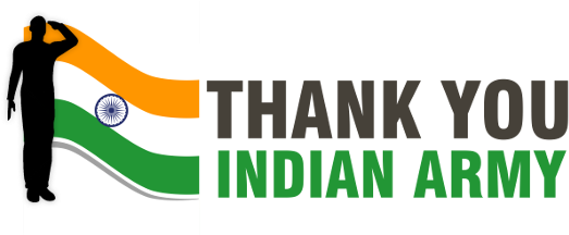 Indian Army Appreciation Banner PNG