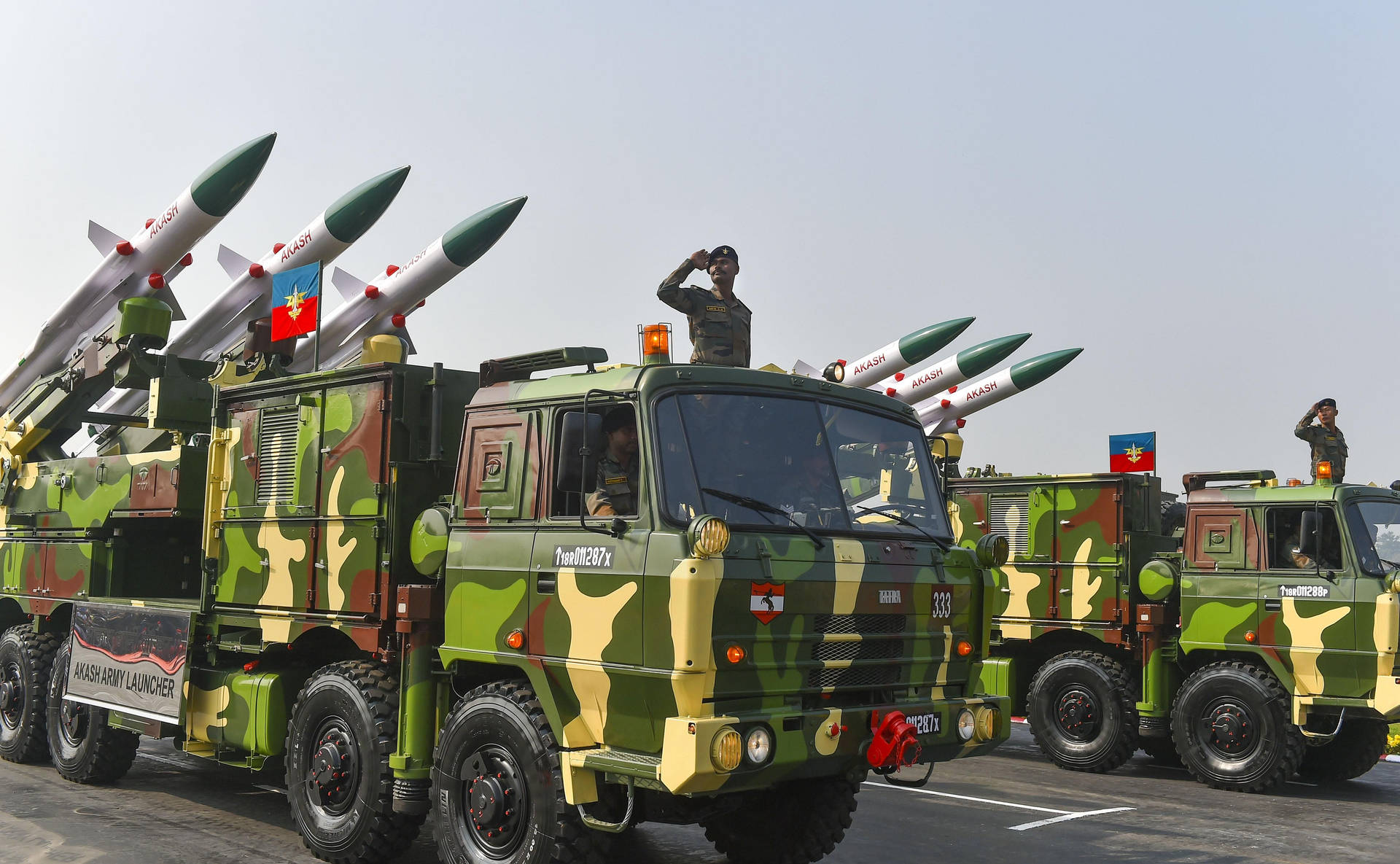 Indian Army Missile Launchers Wallpaper