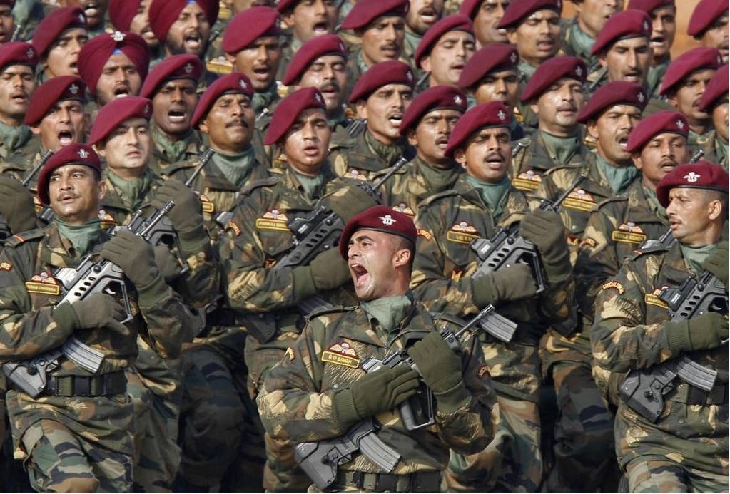 Indian Army Red Berets Platoon Wallpaper