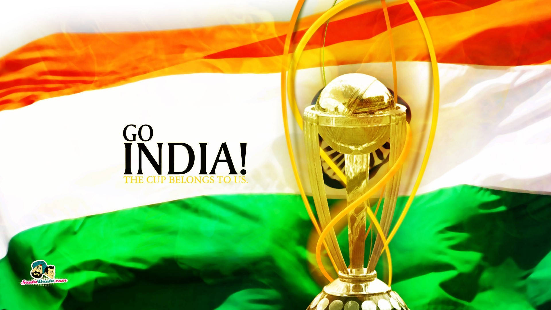 Indiske Cricket Guld Championship Trofæ Wallpaper