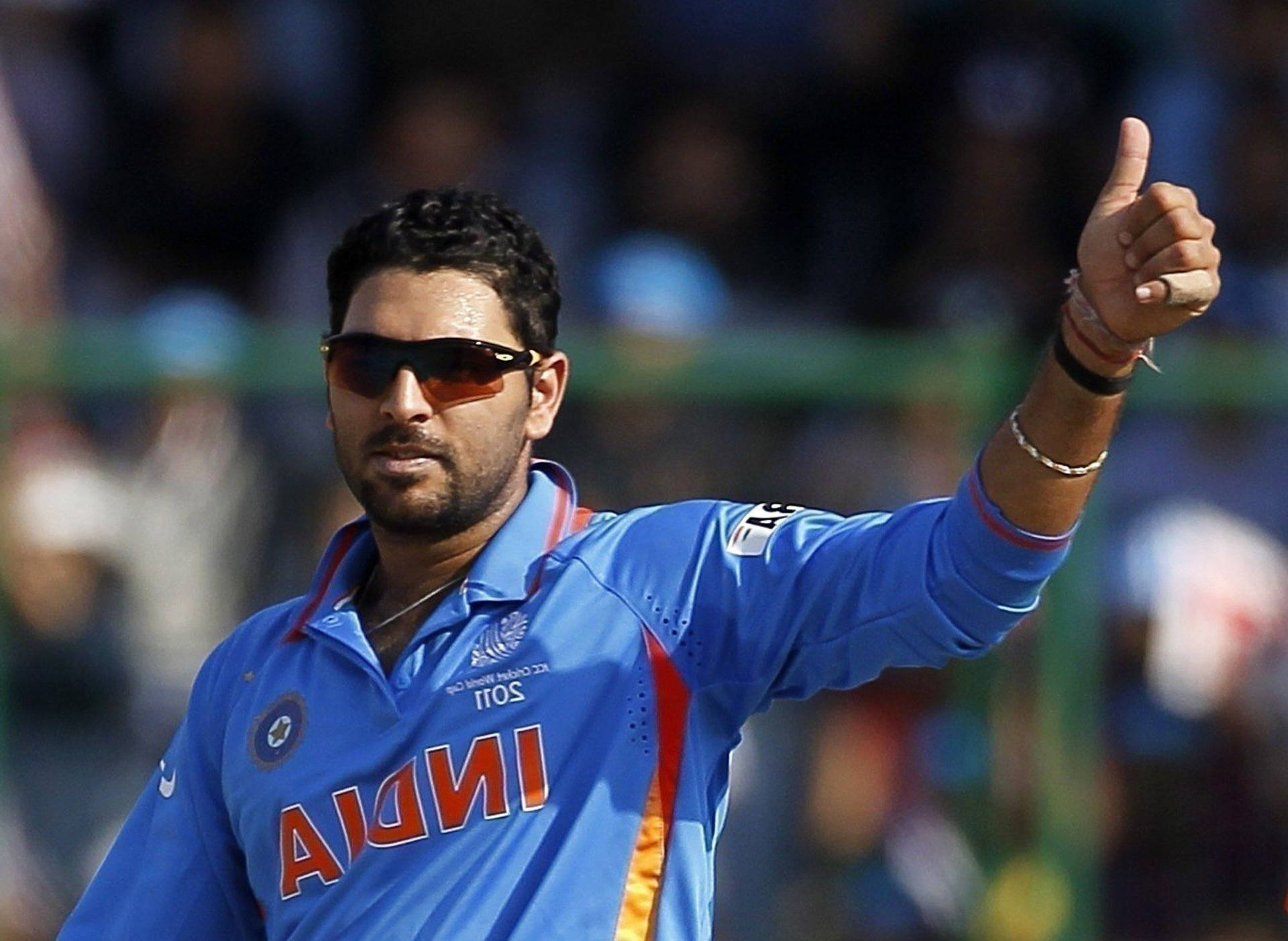 Download Indian Cricket Player Yuvraj Singh Wallpaper 
